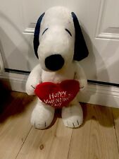 Peanuts Snoopy Plush Happy Valentine's Day Heart 12