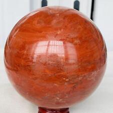 Natural Red jasper Sphere Quartz Crystal reiki Ball Healing 2000G picture