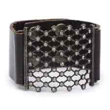 Crystal Mesh Leather Bracelet picture