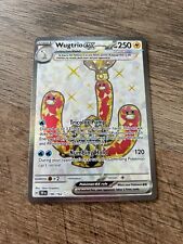 Wugtrio EX 190/162  Holo Ultra Rare S & V Temporal Forces Pokemon Card picture