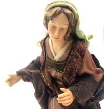 2005 Members Mark Bethlehem Nativity Set MARY Ceramic Figure HandPainted Fabric picture