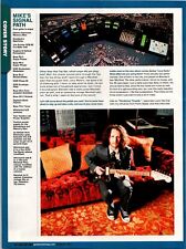 Guitar One Mike Einziger  Signal Path Original Print Ad picture