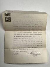 Antique Letter from Chile in Spanish November 3 1916 picture