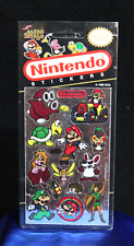 VINTAGE 1989 Nintendo Factory Sealed Mello Smello Stickers -Metallic picture
