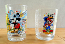 2 McDonald's Walt Disney Glasses-