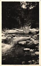 Real Photo Camp Bonita Stream California c1919 Postcard picture