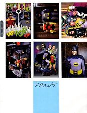 BATMAN TV SHOW    CUSTOM  NOVELTY TRADING CARD 6 CARDS   SET picture