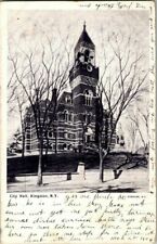 1906. KINGSTON, NY. CITY HALL. POSTCARD. picture