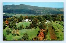Monticello Aerial Landscape View Charlottesville VA Postcard picture