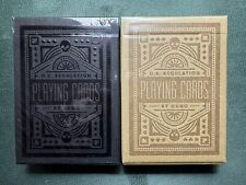 1 Deck Of Rare Black Wheels & 1 Deck Of Green Wheels Playing Cards By AOP & DKNG picture