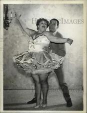 1963 Press Photo Joey Bishop with Muriel Landers on 
