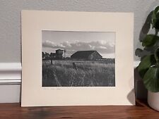 c1940s Farm Near Davis California CA Matted Photo 11x13” Vintage Vtg picture