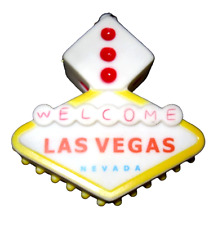 (9) WELCOME TO LAS VEGAS NV Souvenir MARDI GRAS NECKLACE Flashing Blinking NEW picture