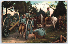 1908 Encampment At American Lake WA Washington Soldiers Military Postcard F18 picture