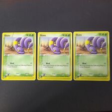 Pokemon Card TCG: Ekans 64/100 x3 - EX Sandstorm picture
