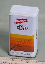 French's brand vintage small whole cloves spice tin 1980's picture