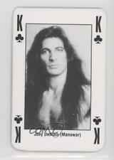 1993 Kerrang Magazine The King of Rock Playing Cards Joey DeMaio #KC 0d08 picture