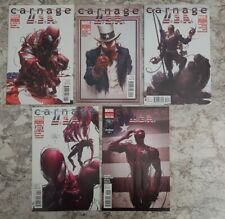 Carnage U.S.A. #1-5 Full Complete Set 1st Print VF/NM Wells Crain Marvel #2 #3 4 picture