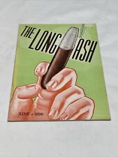 Vintage The Long Ash June 1936 Tobacco Magazine Paper Ephemera KG JD picture