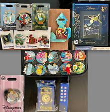 BN Disney Peter Pan UChoose Pin or Set LR Mystery Tinker bell Hook Neverland picture