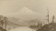Early Photo, Mt. Hood Painting by William Samuel Parrott. Oregon. C 1909 Hale picture