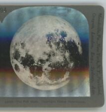 The Full Moon from - Yerkes Observatory Stereoview picture
