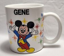 Vintage Mickey Walt Disney World Cinderella Castle Epcot Center Coffee Mug Gene picture