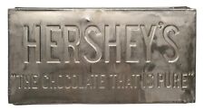 Original Antique Hershey Factory 5lb Chocolate Bar Mold Pan 19 x 10 1/3 x 2-1/2