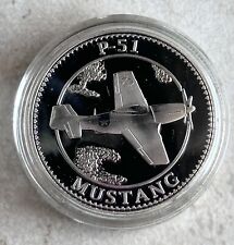 U S ARMY AIR FORCES P-51 MUSTANG Challenge Coin picture
