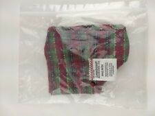 Longaberger Small Recipe Basket Fabric Liner Holiday Plaid Christmas  picture