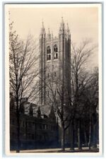 c1910's Princeton University Russel Sage Tower NJ RPPC Photo Unposted Postcard picture