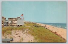 Postcard NY Fire Island Cherry Grove Summer Colony Beach Vacation South Bay B5 picture