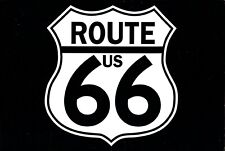 NEW Postcard 4x6 Classic Route 66 white on black postcrossing unposted unwritten picture