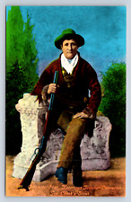 Vintage Postcard Calamity Jane Frontier Character General Crook Scout picture