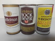 Gettelman Original $1000,BOCK. BEER LOT beer can  not opened EMPTY CAN CLEAN picture