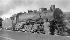 AT&SF Santa Fe Railroad locomotive engine No. 3708 type 4-8-2 OLD TRAIN PHOTO picture
