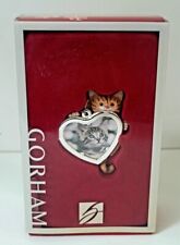 Gorham 2007 Kitty's First Christmas Silver Plate Ornament picture