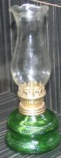 Vintage Green Hobnail Handy Brand mini oil lamp picture