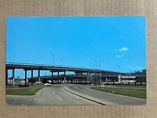 Postcard Waco Texas Potts Highway Interchange Vintage TX Road picture