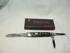 1991 Winchester W-15 #3995 Three Blade Knife with Box - Unused picture