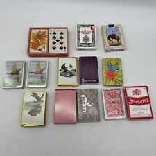 Playing Cards, Different Brands - LOT of 13 - Different Patterns - VINTAGE picture