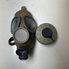 Czechoslovakian Gas Mask CM-4 Civilian Use 1989 Vintage 5 Point Harness picture
