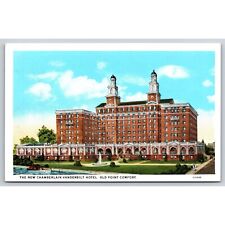 Vintage Postcard The New Chamberlain Vanderbilt Hotel Old Point Comfort Virginia picture