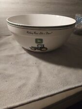 Large John Deere Collectible Salad Mixing Bowl picture