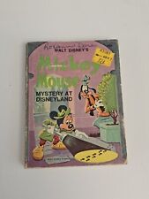 WHITMAN BLB BIG LITTLE BOOK 1975 MICKEY MOUSE MYSTERY AT DISNEYLAND 5770 MINI picture