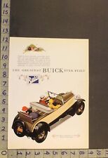 1926 BUICK ROADSTER CONVERTIBLE RUMBLE SEAT TRAVEL TOURING MOTOR AUTO CAR ADUY71 picture