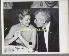 Esther Williams Jeff Chandler at WAIF Imperial Ball Hollywood vintage 1957 photo picture