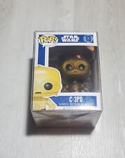 Funko POP Star Wars C-3P0 13 Large Font Blue Box *VAULTED* picture
