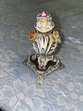 PMP 1817 Porcelain hand painted Trinket with stand (rare) picture