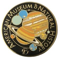 American Museum of Natural History Planets Solar System Travel Souvenir Pin picture